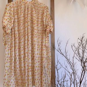 ASOS DESIGN Maternity Pleated Trapeze Mini Dress